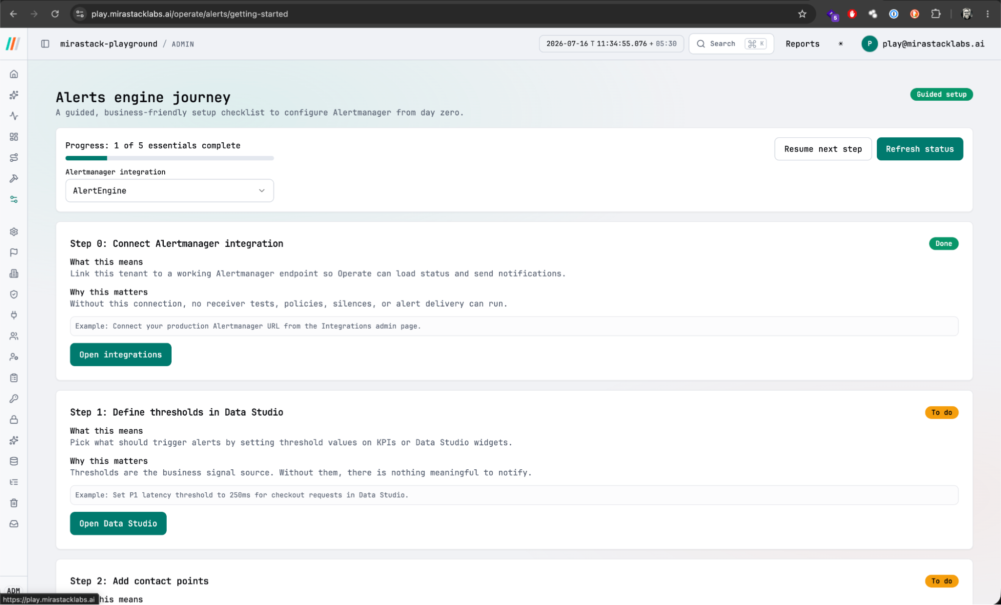 Alertmanager Integration